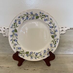 Shelley Harebell  Salad Lunch Bread Plate 7.75” Gold Rim Excellent Condition